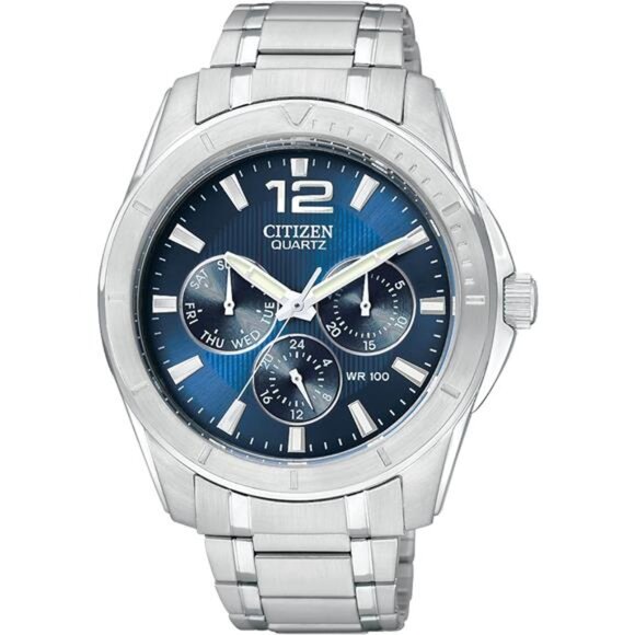 Stainless Steel Classic Silver-Tone (Model: AG8300-52L)